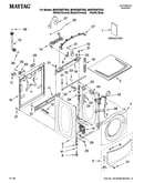 Top and cabinet parts