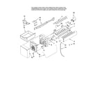 Maytag MFD2562KEB11 icemaker parts, optional parts (not included) diagram