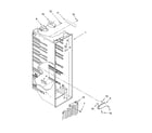 Maytag MSD2242VEW01 refrigerator liner parts diagram