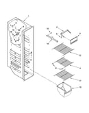 Freezer liner parts