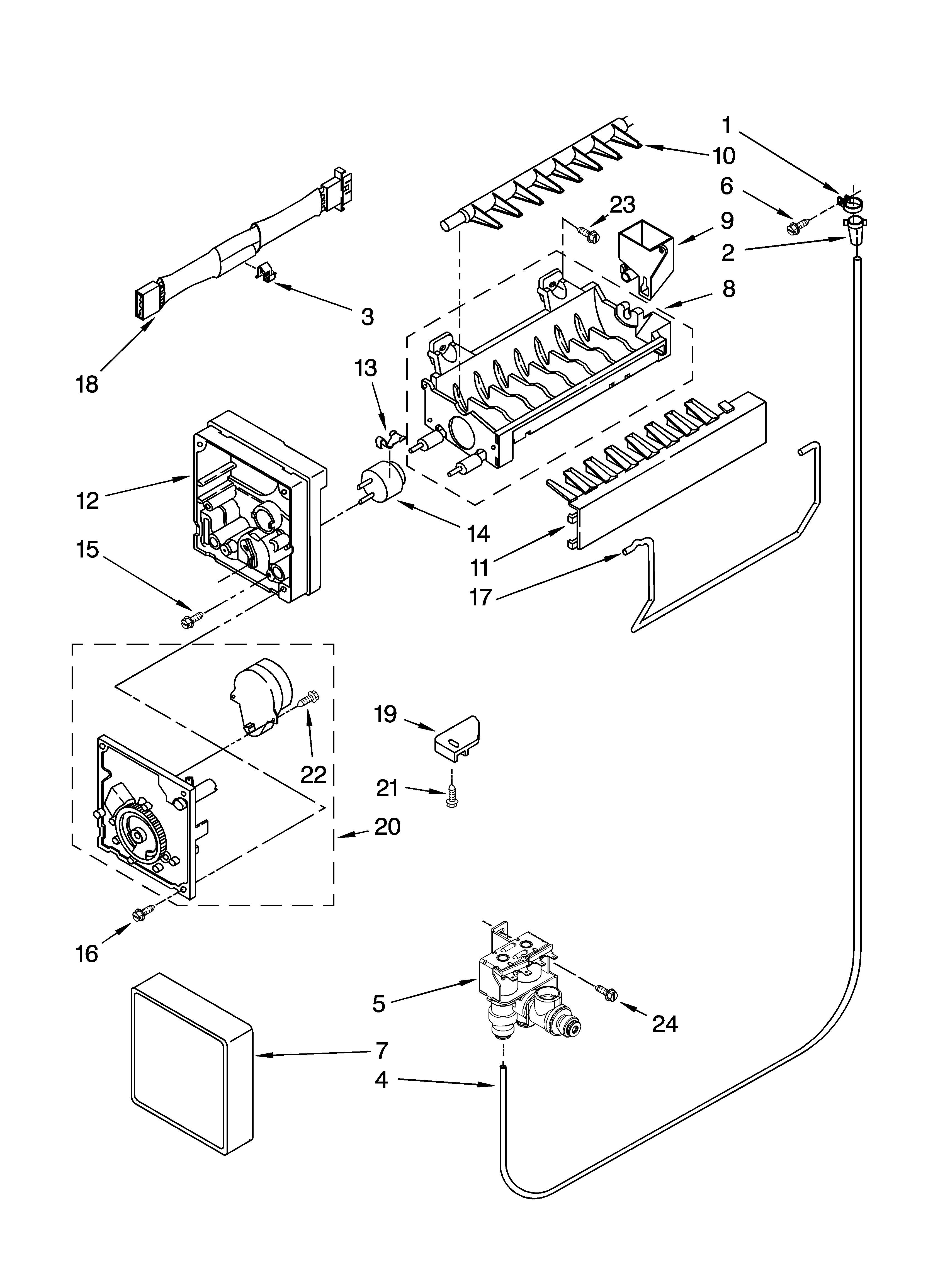 Icemaker parts