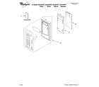 Whirlpool GH5184XPS7 control panel parts diagram