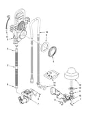Fill, drain and overfill parts