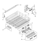 Upper rack and track parts