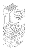 Shelf parts, optional parts (not included)