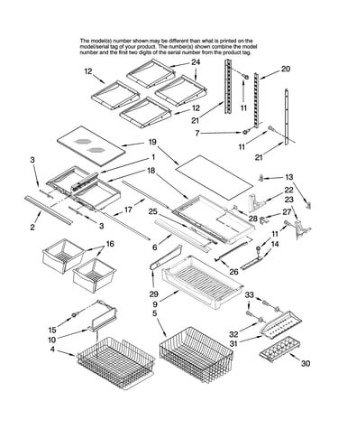 Shelf parts
