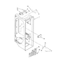 Amana ASD2524VES01 refrigerator liner parts diagram