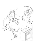 Dispenser front parts