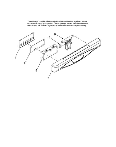 Control panel parts