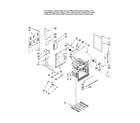 Maytag MER6757BAW14 chassis parts diagram