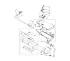 Maytag MHWE300VW10 dispenser parts diagram