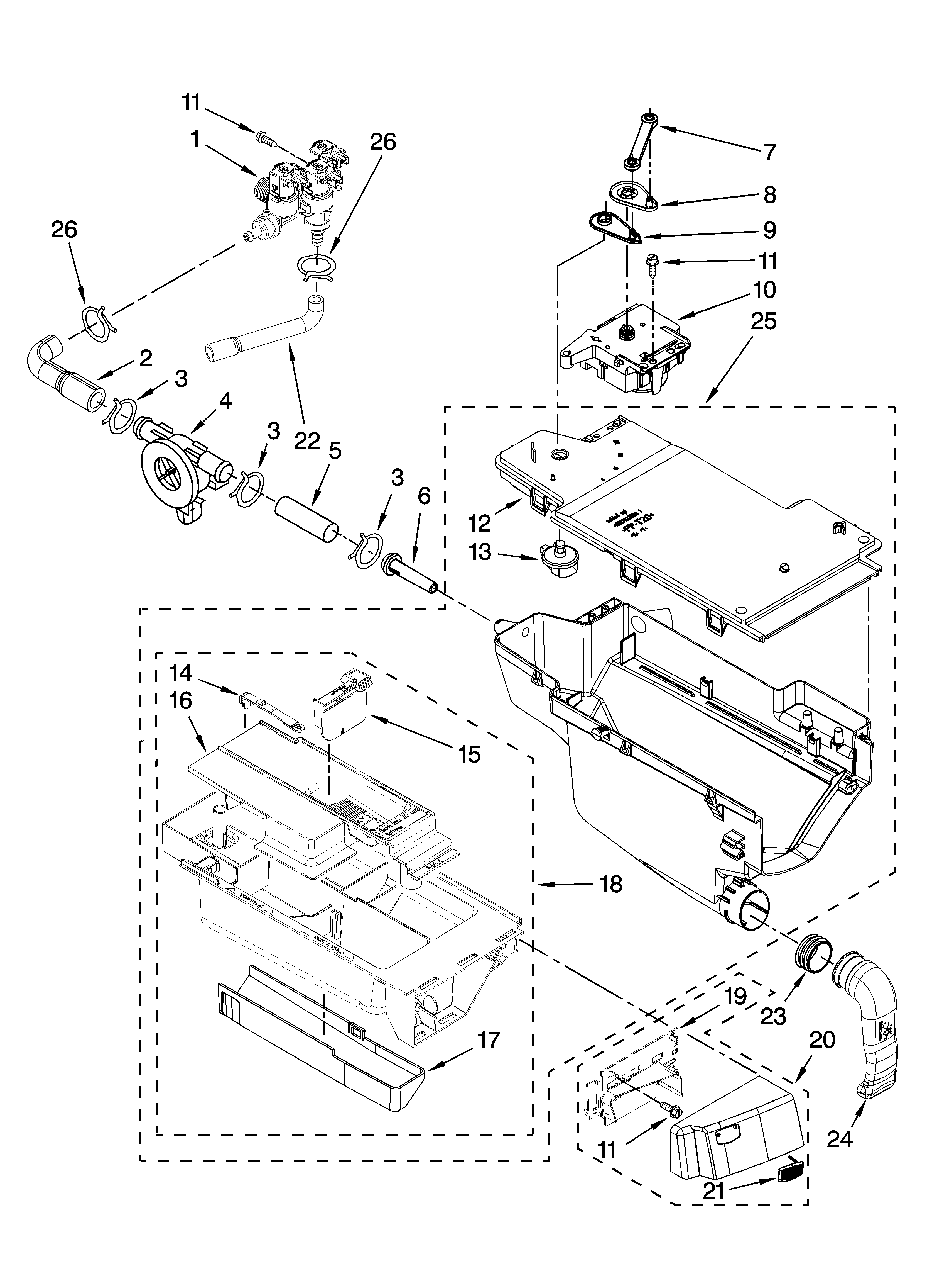 Dispenser parts