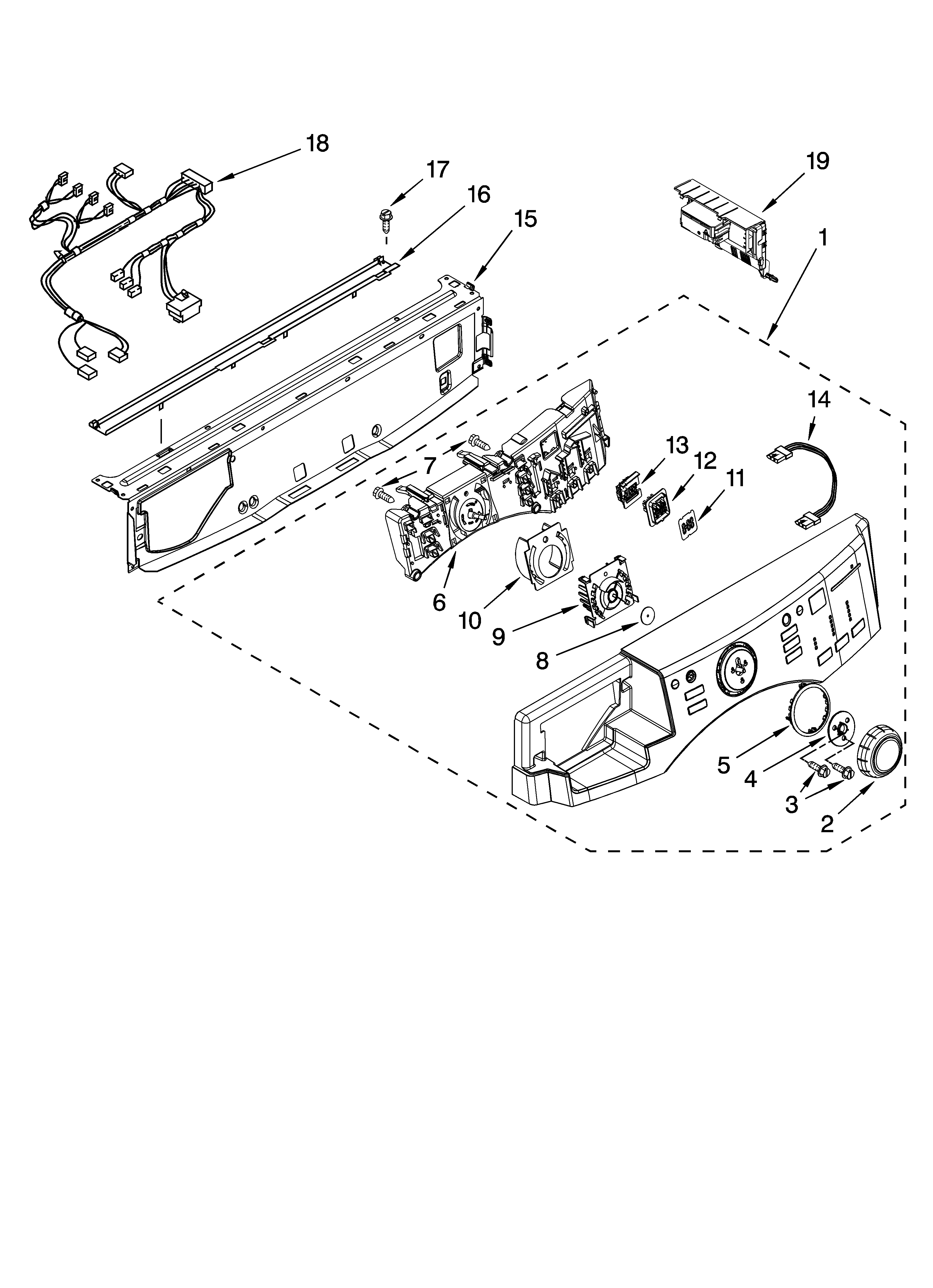 CONTROL PANEL PARTS