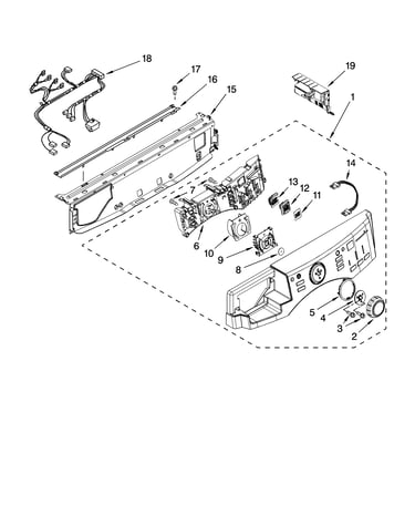 Control panel parts