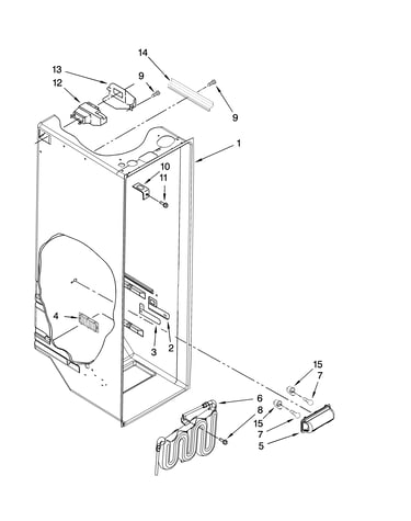 Refrigerator liner parts