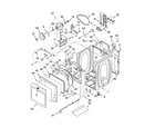Maytag YMEDB700VQ0 cabinet parts diagram