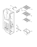 Freezer liner parts