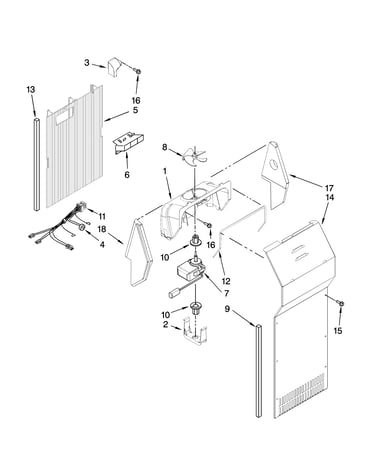Air flow parts