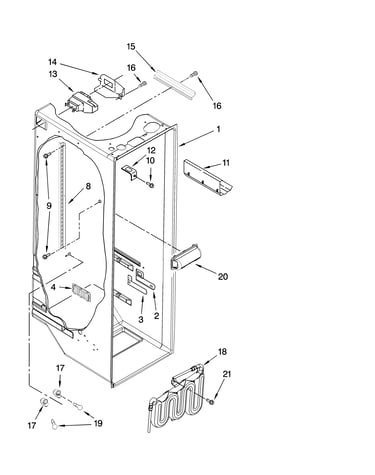 Refrigerator liner parts