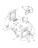Dispenser front parts