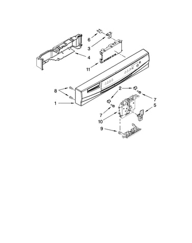 Control panel parts