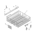 Upper rack and track parts