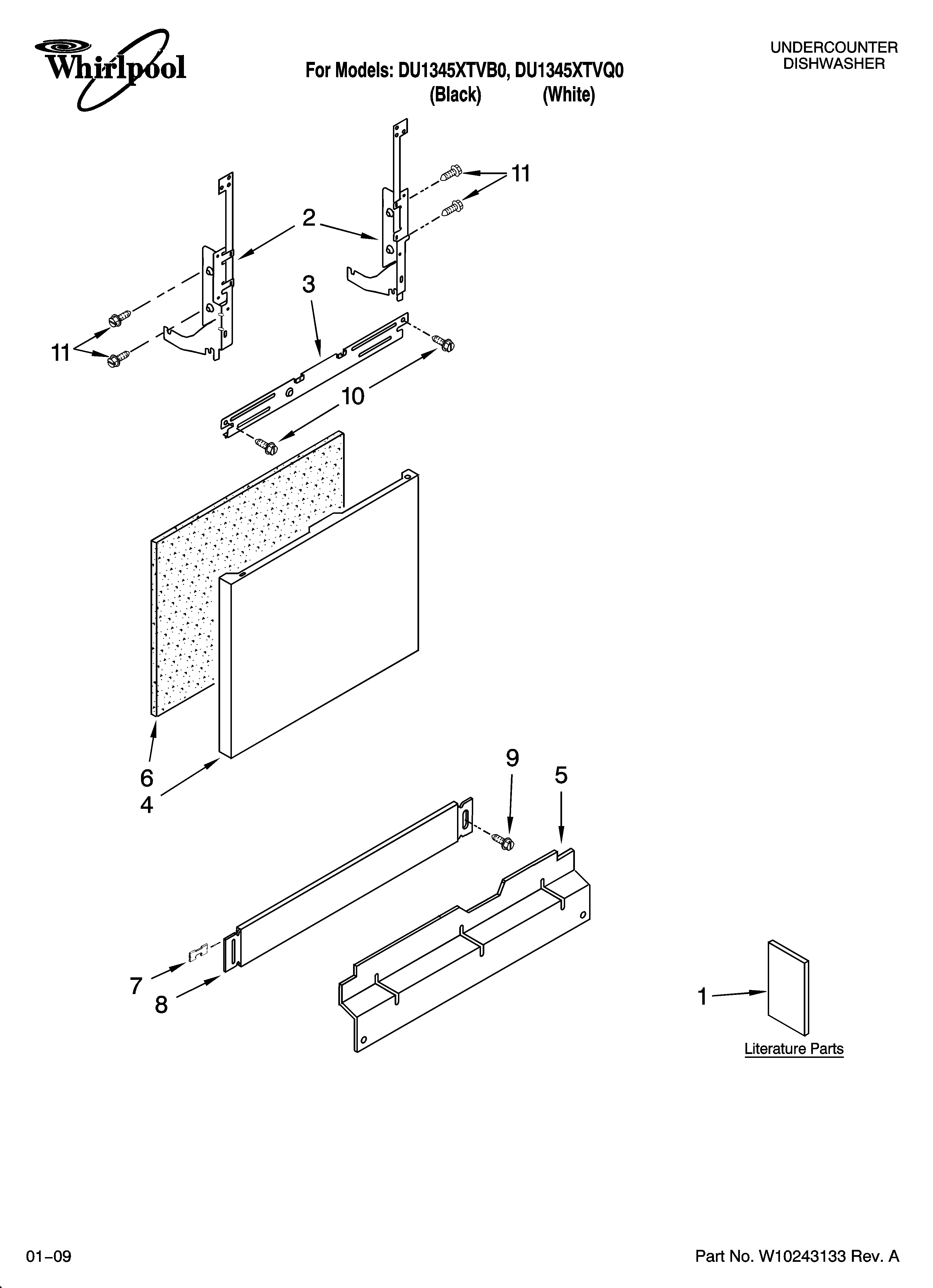 Door and panel parts