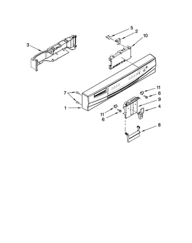 Control panel parts