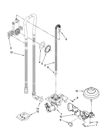 Fill, drain and overfill parts