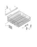 Upper rack and track parts