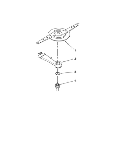 Lower washarm parts, optional parts (not included)