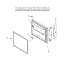 Freezer door parts