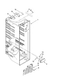 Refrigerator liner parts