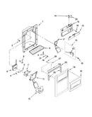 Dispenser front parts