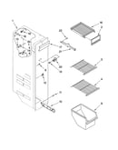Freezer liner parts