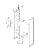 Freezer door parts