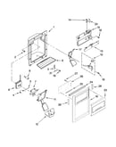 Dispenser front parts