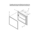 Freezer door parts