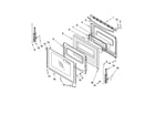 Whirlpool GFG471LVQ0 door parts, optional parts (not included) diagram