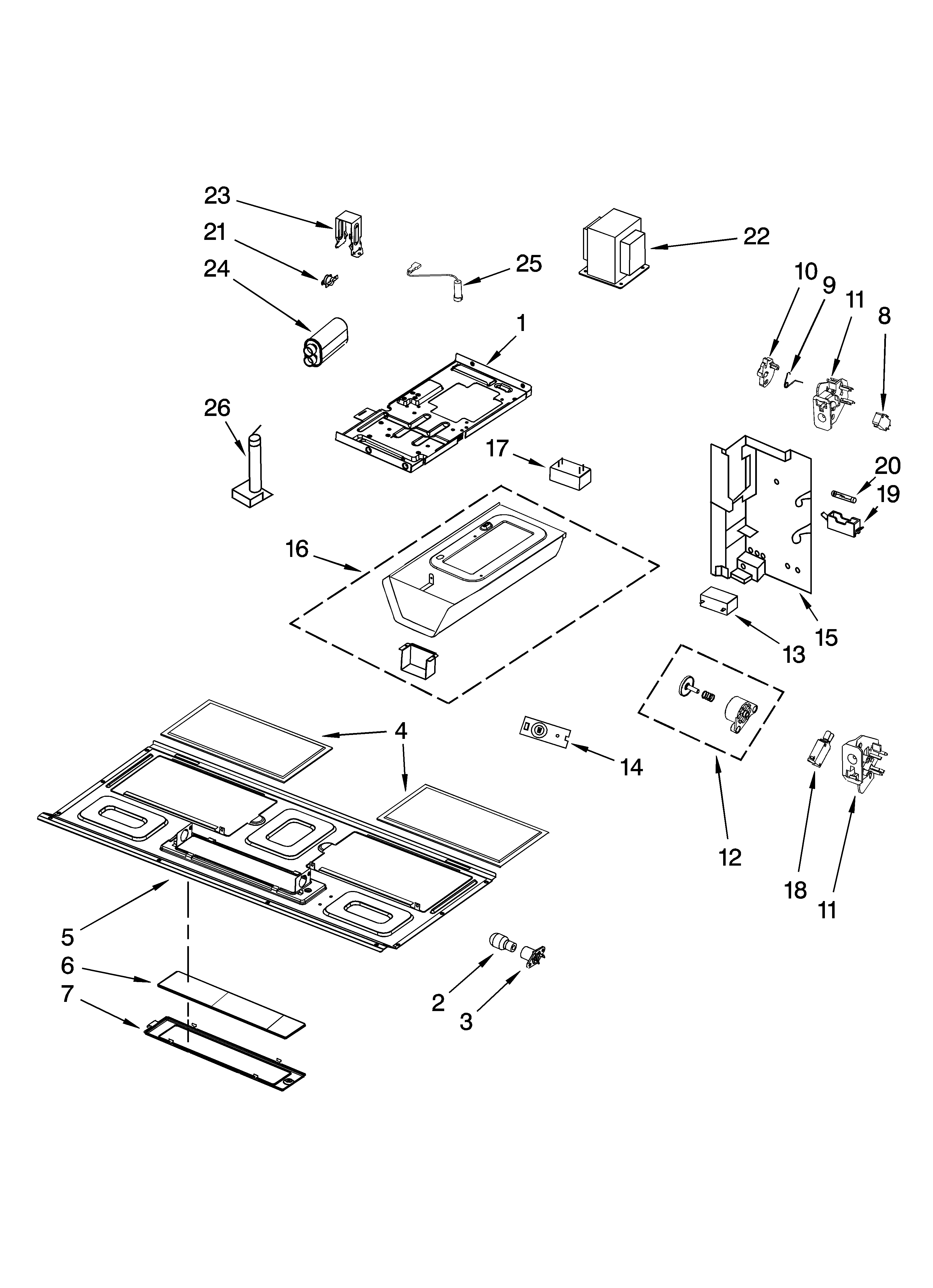 Interior and ventilation parts