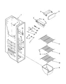 Freezer liner parts