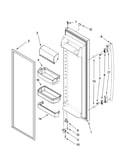 Refrigerator door parts