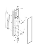 Freezer door parts