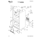 Whirlpool GX5FHDXVD00 cabinet parts diagram