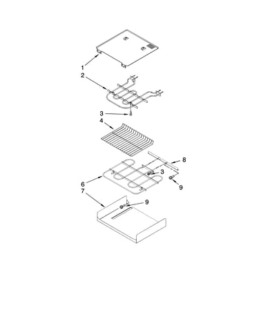 Internal oven parts
