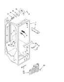 Refrigerator liner parts