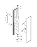 Freezer door parts