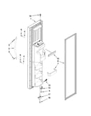 Freezer door parts