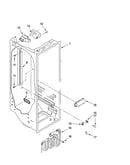 Refrigerator liner parts