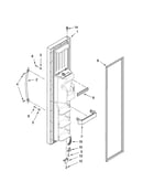 Freezer door parts